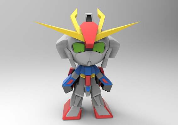 SD Z Gundam | 3d print model