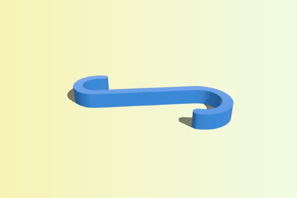 Towel warmer hook | 3d print model