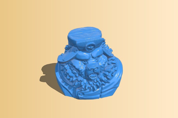 Komrade Bear | 3d print model