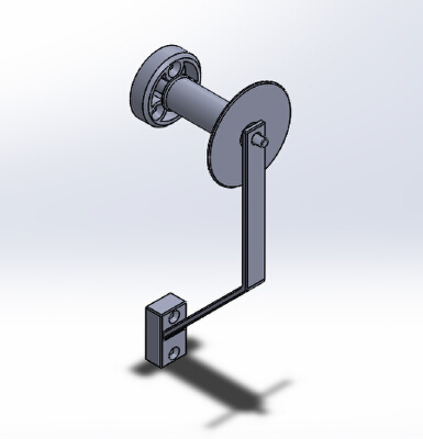 Wall Mount Spool Holder | 3d print model