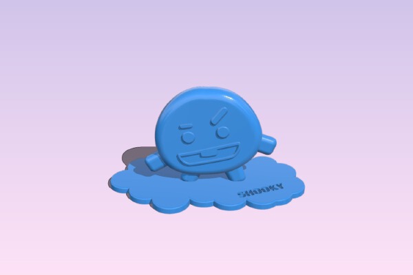 BT21 - Shooky | 3d print model