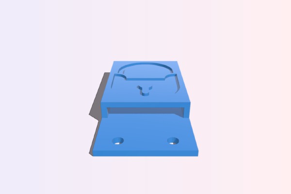 Keylock for a small lock | 3d print model