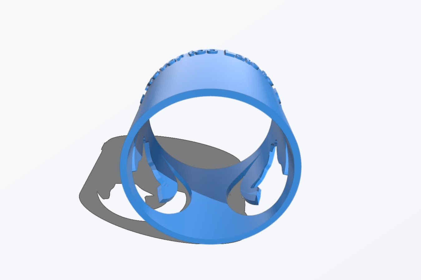 Wolf Ring with fusion 360
