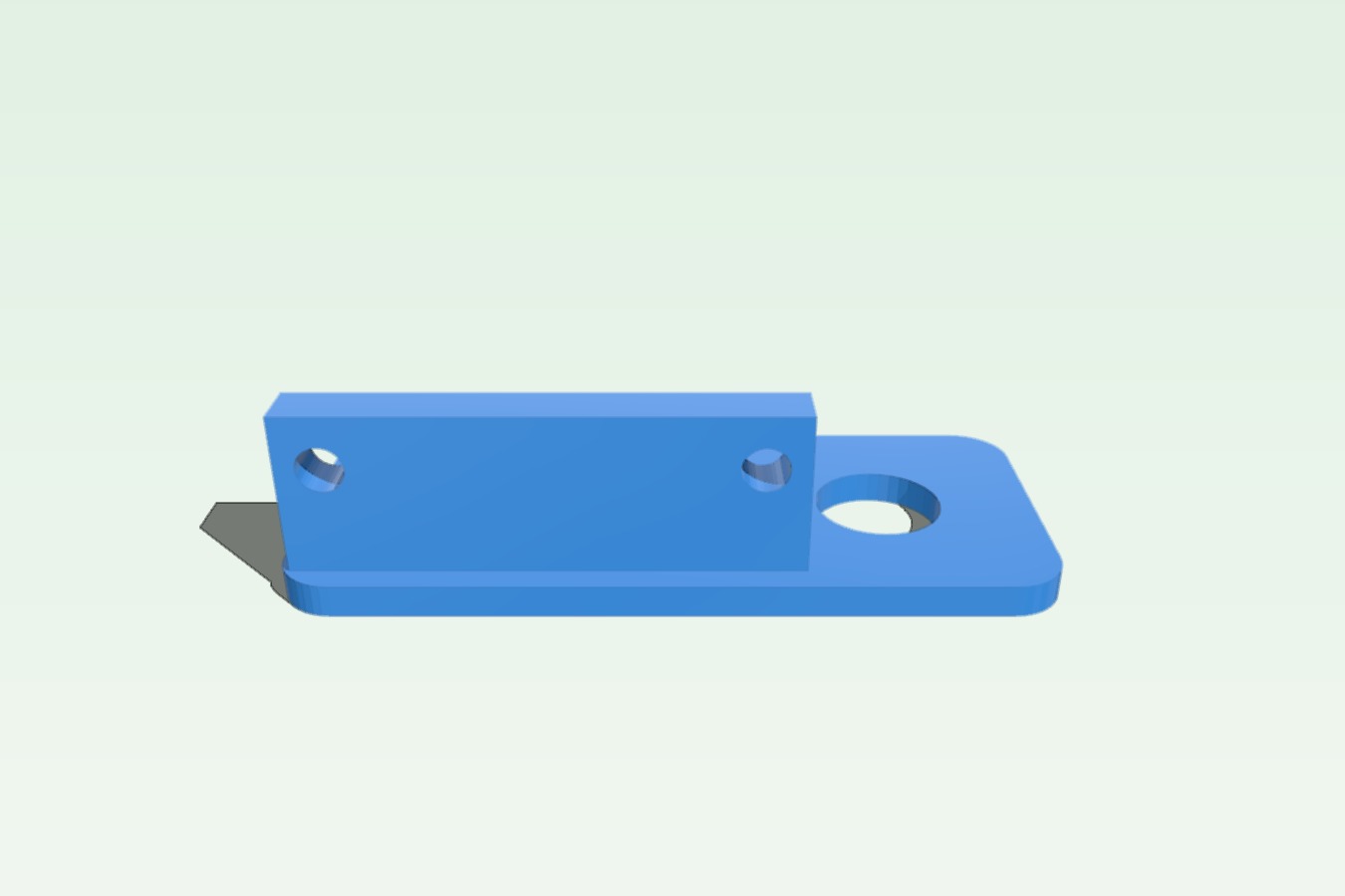 Kossel mini panel for usb and DC power connection
