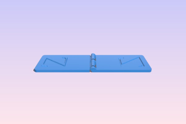 Customized Embossing Stamp - Letter Z | 3d print model