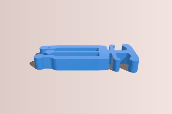 Cross-country ski holder | 3d print model
