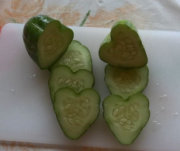 Fruit mold (triangle, square, heart)