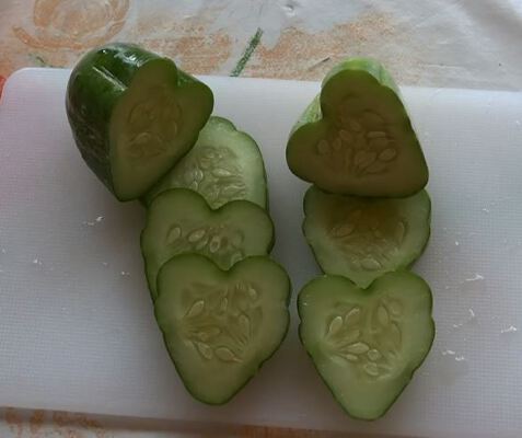Fruit mold (triangle, square, heart) | 3d print model