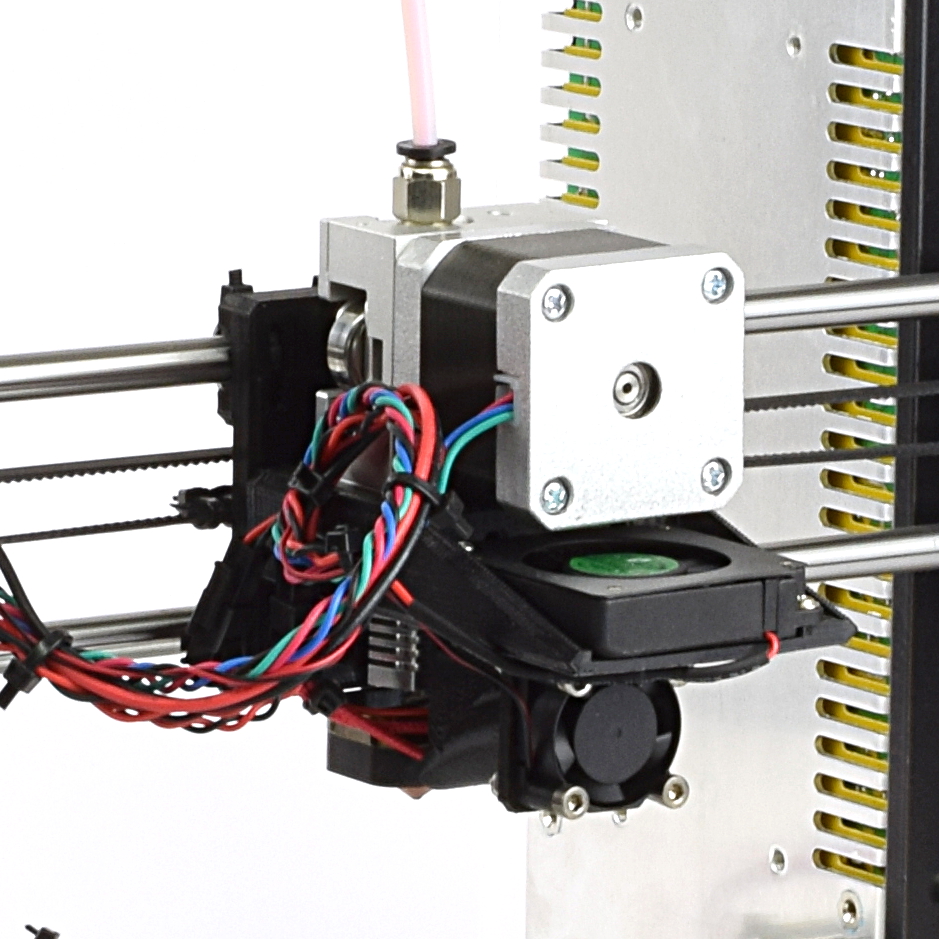 Bulldog Lite_XL + Hexagon Prusa i3 Extruder Mount Carriage