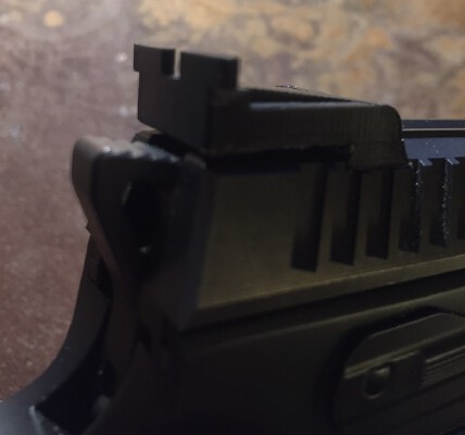 Mire + Guidon Shadow 2 CZ | 3d print model