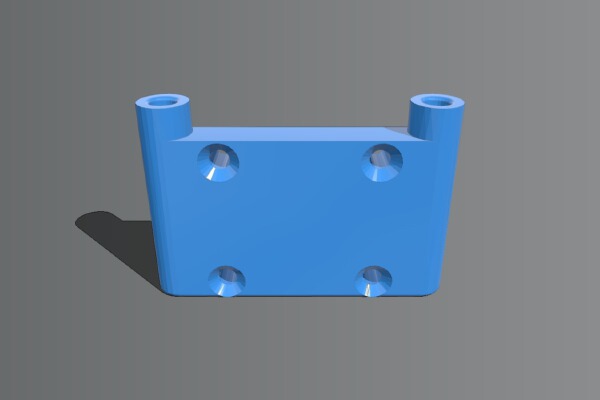 Yama Buggy 1:5 Lower Front suspension arm plate | 3d print model