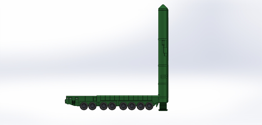 Topol-M ICBM | 3d print model