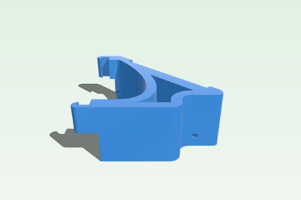 Bracket for RepRap Smart Controller for Cerberus Pup | 3d print model