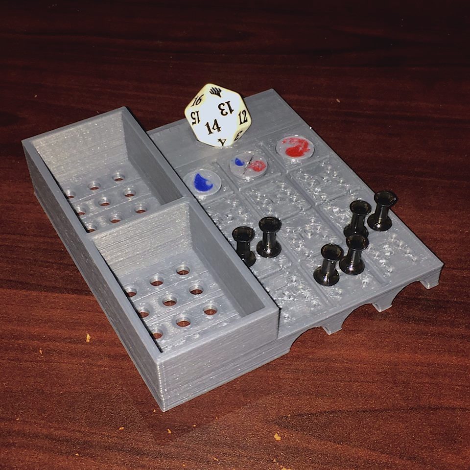 MTG Card Holder and Land Counter