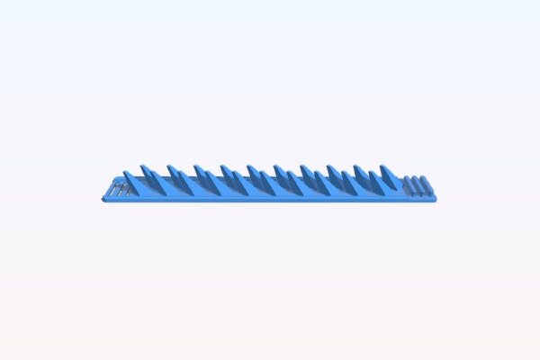 Spike Bracelet SemiFlex | 3d print model