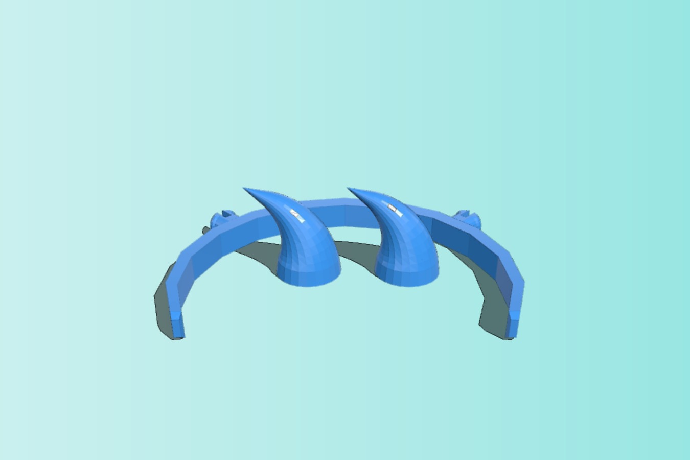 Wearable Taurus Horns with Fastners