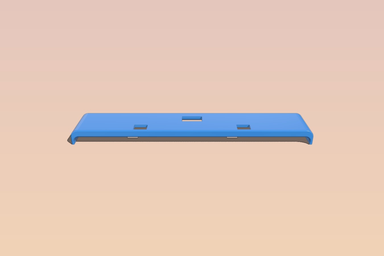 Front Bumper For 1_24th Scale Peterbilt.