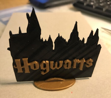 Hogwarts Skyline | 3d print model