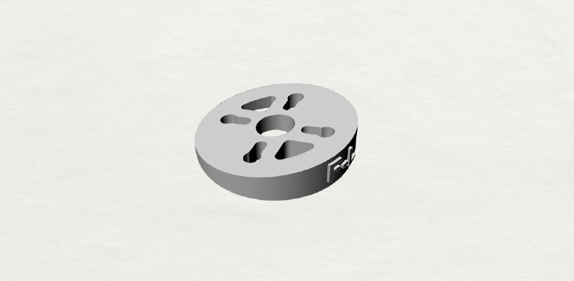 10 Degree Motor Tilt Adapter for Flexybee mini quadcopter | 3d print model