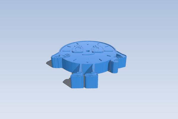 Miss Minutes (3 color improved) | 3d print model