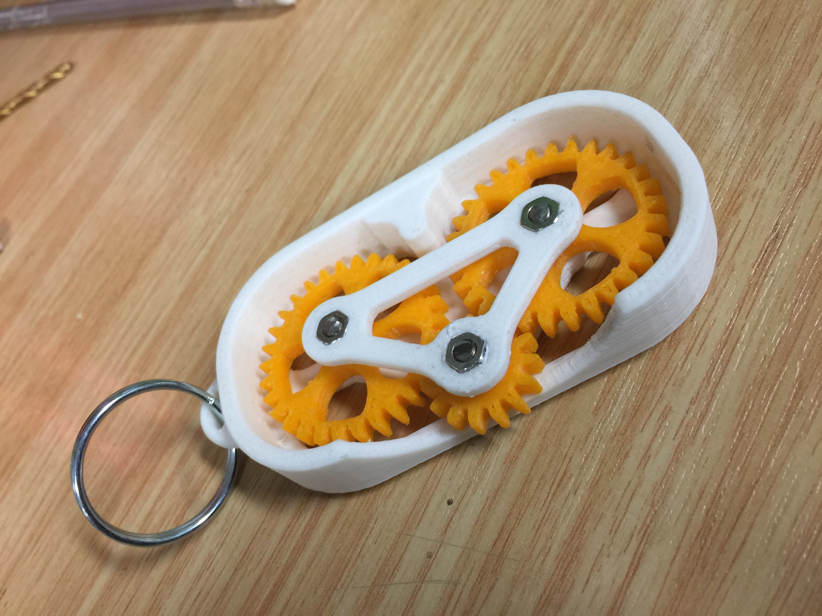 Fidget Gear Keyring