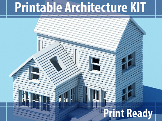 Printable Architecture KIT Series 1 | 3d print model