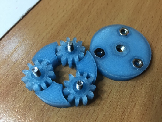 EXTRUDER Planetary NEMA 17 Mk7 | 3d print model