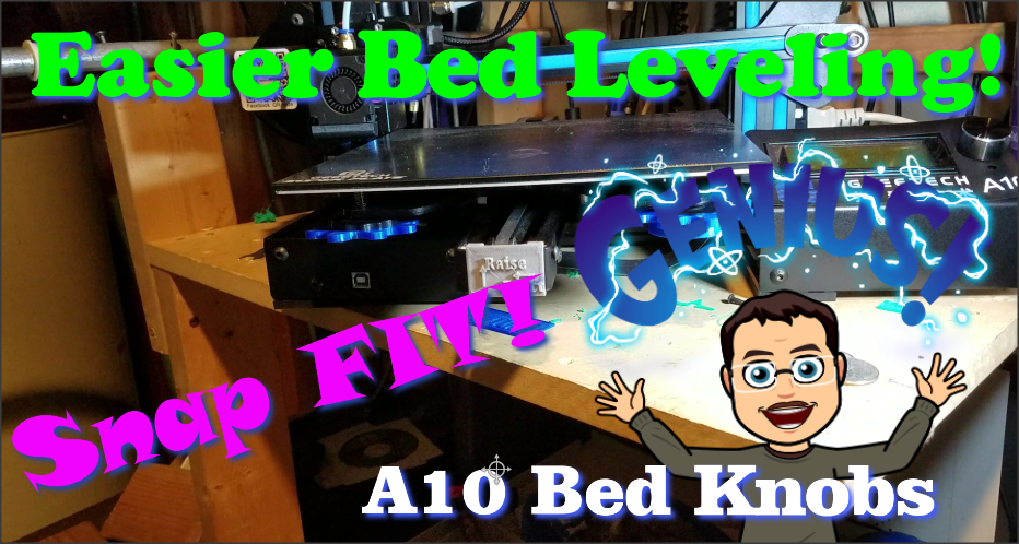 A10 Bed Leveling Knobs