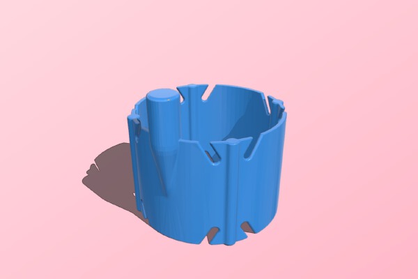 Microphone Vibe Mount | 3d print model