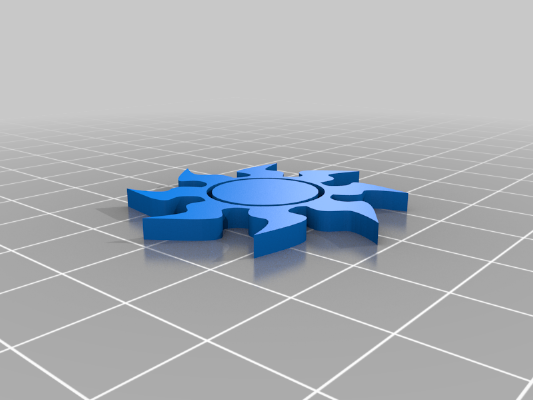 Magic the Gathering Mana badges | 3d print model