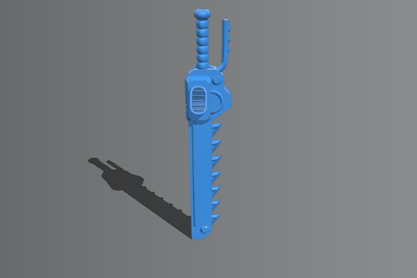 Mini Chain Sword | 3d print model