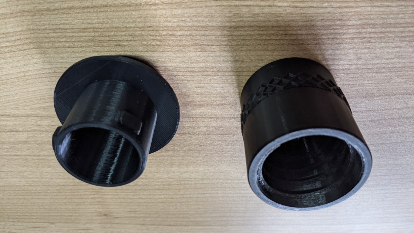 osVAC wall-bushing M32-Thread-Thread-H32 Slipring