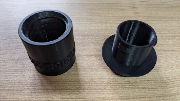 osVAC wall-bushing M32-Thread-Thread-H32 Slipring | 3d print model