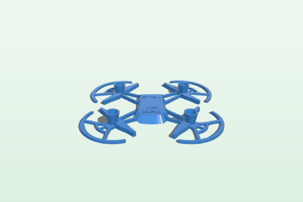 DJI Tello Drone port wall mount | 3d print model