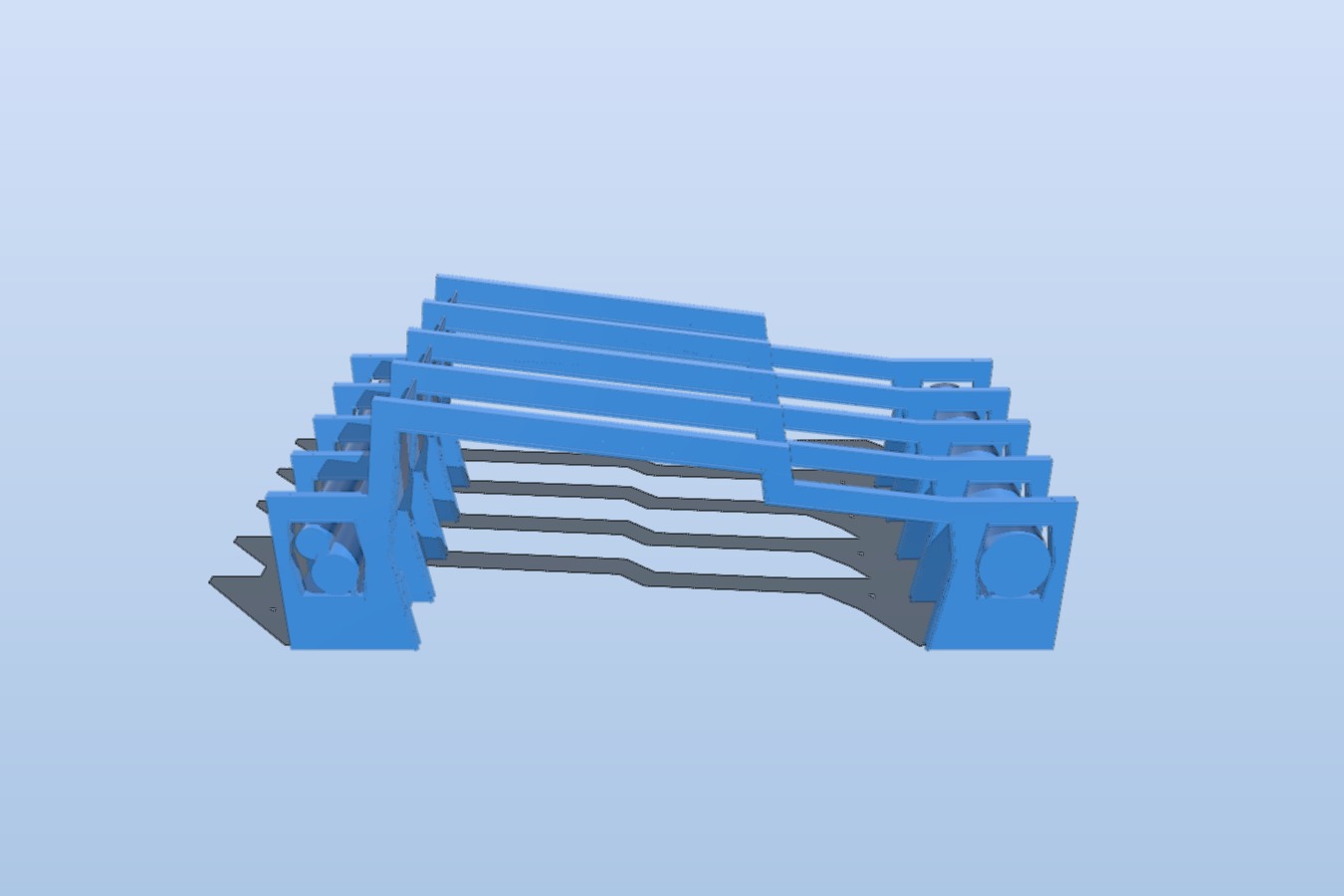 Pipe walls for Millennium Falcon