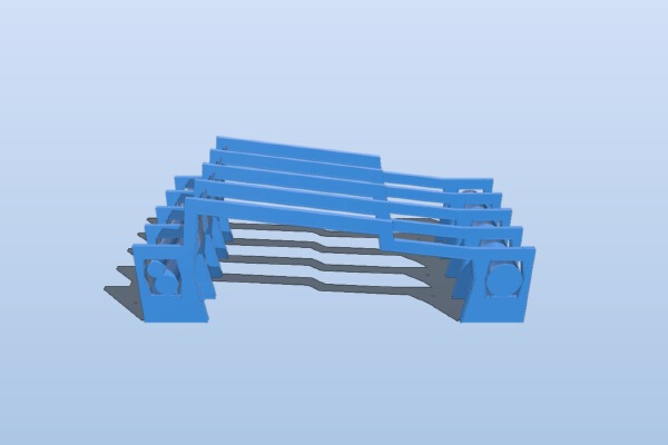 Pipe walls for Millennium Falcon | 3d print model