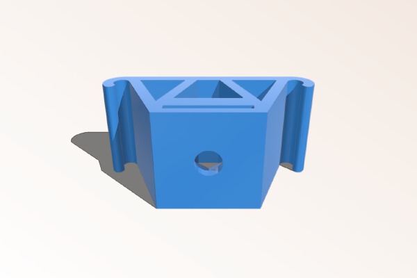 RC832 Light Stand Mount | 3d print model