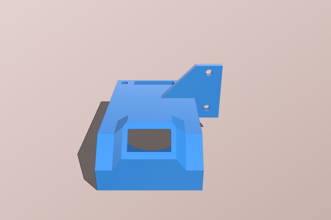 40MM Fan & BLTouch Mount for FLSUN Cube