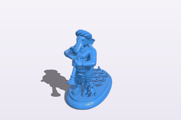 Ganesha As Pied Piper | 3d print model