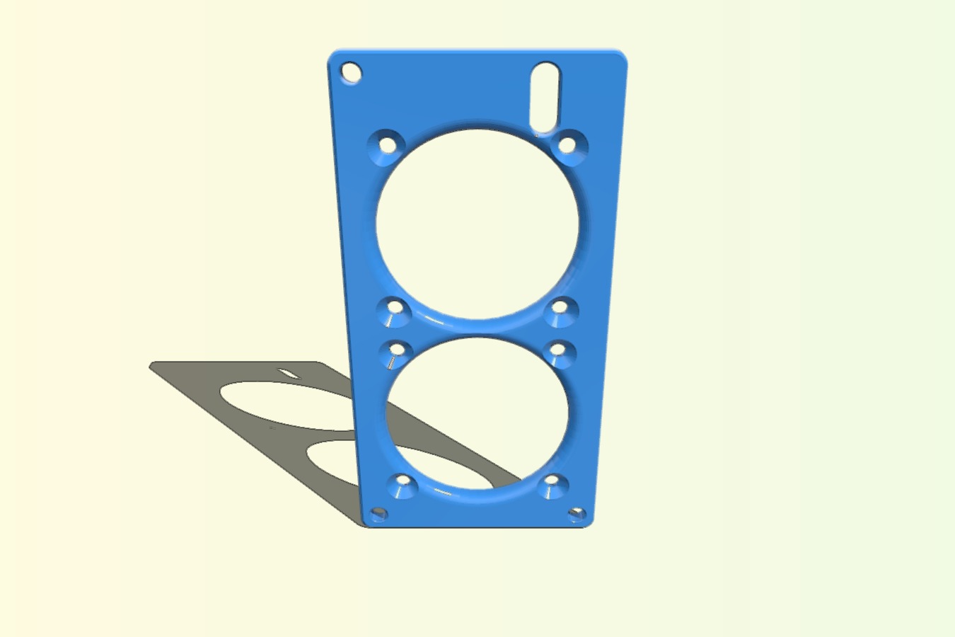 Solidoodle 3 Electronics cover with 2x 40mm fans.