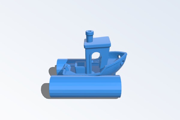 Floating Benchy | 3d print model
