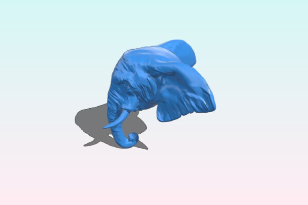 African elephant | 3d print model
