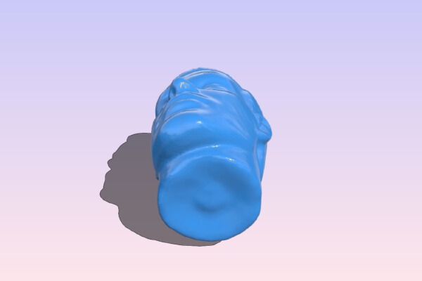 Man' Head | 3d print model