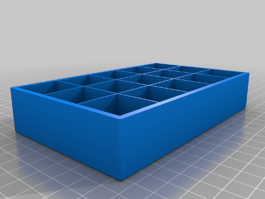Battery Storage Tray | 3d print model