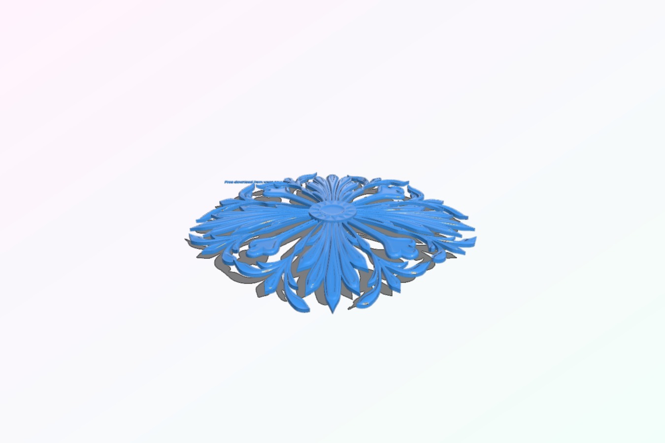 Circular disk pattern