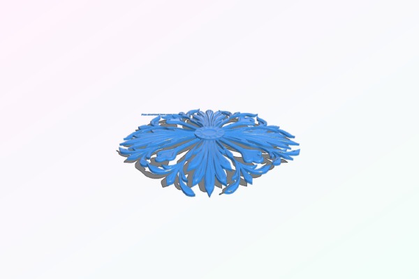 Circular disk pattern | 3d print model