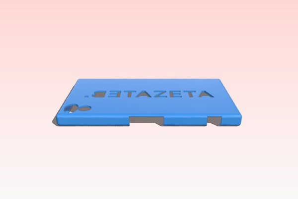 Xperia Z1 Betazeta Case _ Carcasa | 3d print model
