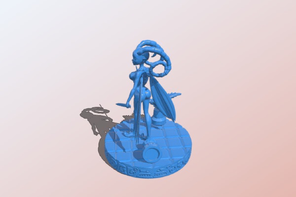 Battle fairy B0012444 3d model file for 3d printer | 3d print model