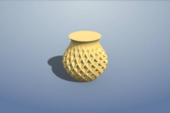 Double Twisted Vase | 3d print model