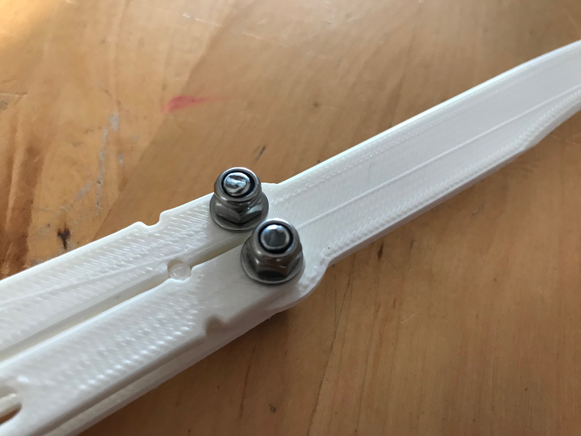 Balisong _ butterfly knife - weighted and very nice